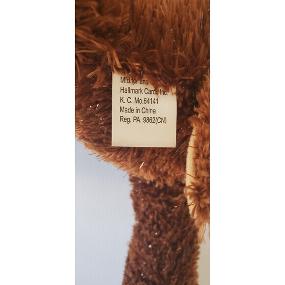 Hallmark Comet Reindeer Jingle Bell Stuffed Animal Plush Christmas Moose W/ Tag - Picture 8 of 10